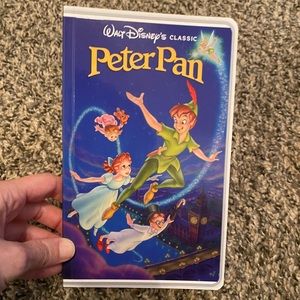 Peter Pan VHS small notebook